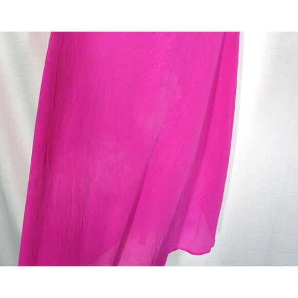 Rieley Pink Fringed Silk Sleeveless Top Size Small -READ DESC- - Picture 6 of 12